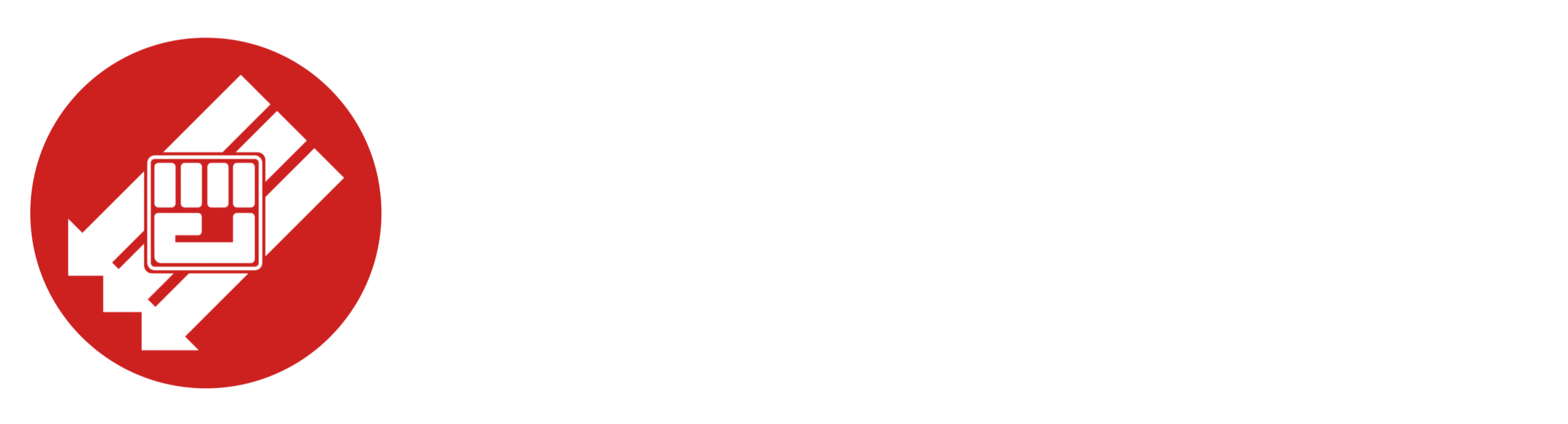 Logo Czerwonych z podpisem - poziome